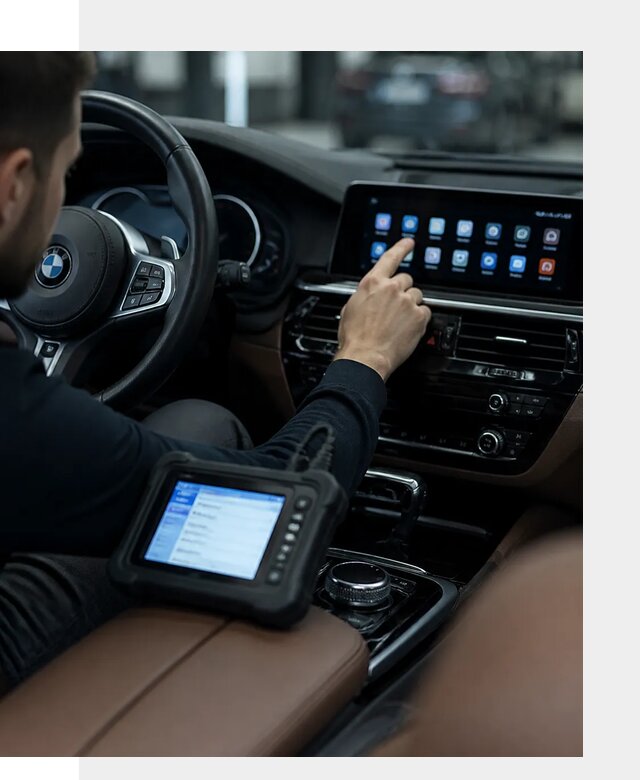 Установка приложений и мультимедиа сервисов BMW в Санкте-Петербурге