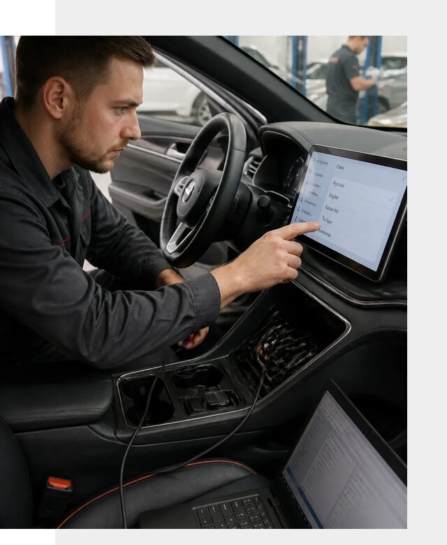 Профессиональная русификация BYD SONG Plus в Санкте-Петербурге