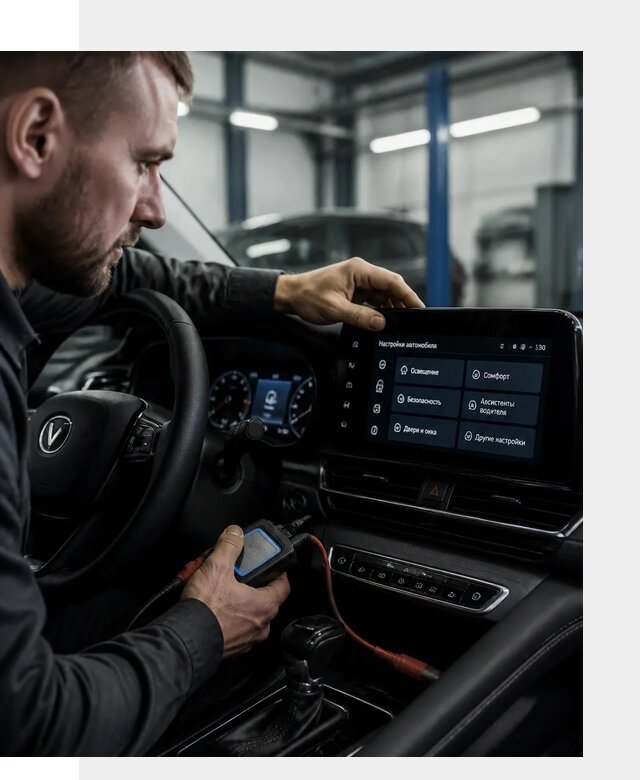Русификация Changan CS55 и мультимедиа под ключ в Санкте-Петербурге