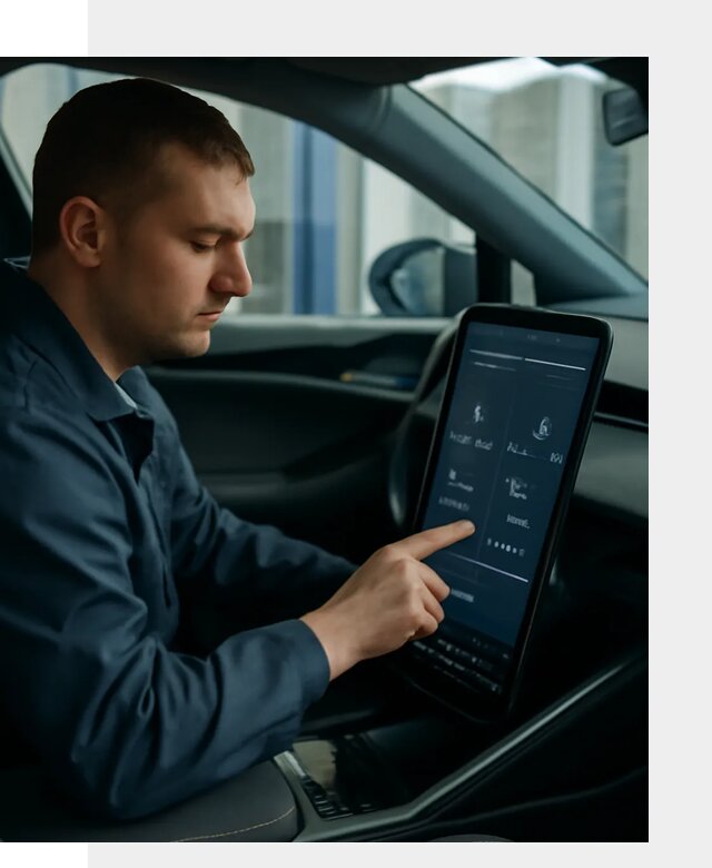 Русификация мультимедиа и приборной панели Deepal SL03 в Санкте-Петербурге