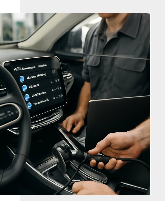 Установка приложений Geely для мультимедиа автомобиля в Санкте-Петербурге