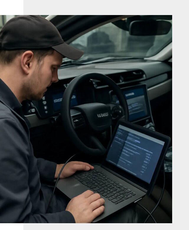 Профессиональная русификация автомобилей Lynk Co в Санкте-Петербурге