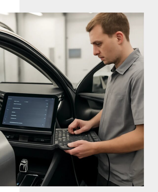 Русификация мультимедиа автомобилей Lynk Co в Санкте-Петербурге