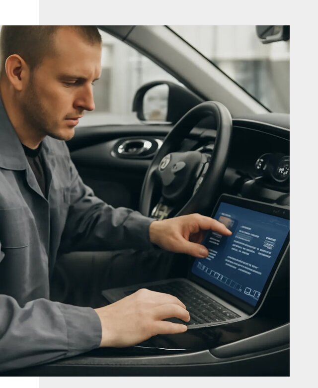 Русификация приборной панели автомобиля Lynk Co в Санкте-Петербурге