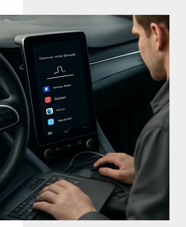 Установка приложений Lynk Co на автомобиль в Санкте-Петербурге